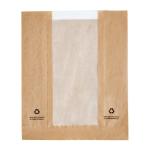 Fiesta DC875 Compostable Food Bags with Glassine Windows (Pack of 1000)
