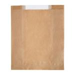 Fiesta DC875 Compostable Food Bags with Glassine Windows (Pack of 1000)