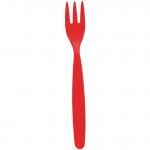 Olympia DL118 Polycarbonate Fork Red - Pack of 12