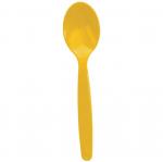 Olympia DL123 Polycarbonate Spoon Yellow - Pack of 12
