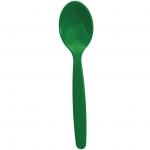 Olympia DL124 Polycarbonate Spoon Green - Pack of 12