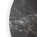 Bolero Fibre Glass Round Table Top Dark Granite Effect