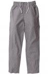 Whites DL712 Unisex Vegas Chefs Trousers Black and White Check.