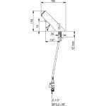 Delabie Tempomatic 4 Sensor Tap with Temperature Control - DLB-98001230
