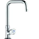 Delabie Dome Control Sink Tap with 150mm Swivel Spout - DLB-D5106