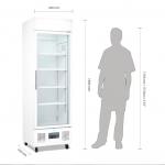 Polar DM076 Upright Display Fridge 336Ltr (G-Series)