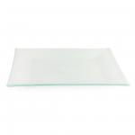 DM360 Olympia Square Glass Plates Frosted White 265mm