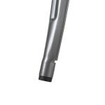 Bolero DM904 Bistro Square Steel Table Gun Metal 668mm (Single)