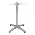 Bolero Aluminium Four Leg Table Base - DN641