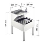 Die-Pat Janitorial Bucket Sink with Faucet DP0039