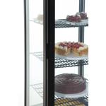 Polar DP289 C-Series Curved Door Display Fridge 235Ltr Black