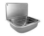 Die-Pat Janitorial Bucket Sink with Splash Back Wall Mounted DPBSWM