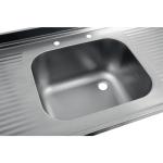 Vogue DR397 Stainless Steel Sink Double Drainer 1800mm