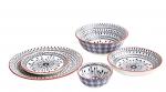 Olympia fresca large bowls blue 205mm- Pack of 4.