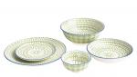 Olympia Fresca plates green 268mm- Pack of 4.