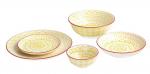 Olympia Fresca large bowls yellow 205mm- pack of 4