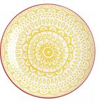 Olympia Fresca plates yellow 268mm- pack of 4 