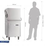 Classeq P500ASD Passthrough Dishwasher 