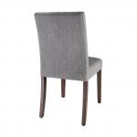 Bolero DT696 - 2 Pack - Chiswick Dining Chairs Charcoal Grey 