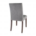 Bolero DT696 - 2 Pack - Chiswick Dining Chairs Charcoal Grey 