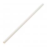Utopia DW190 Biodegradable Paper Straws White- Pack of 250