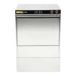 Buffalo Undercounter Glasswasher with Drain Pump 500x500mm Baskets - DW468