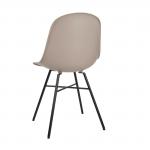 Bolero - 2 Pack - Arlo Side Chairs with Metal Frame - Coffee - DY349