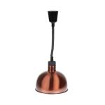 Buffalo DY460 Retractable Dome Heat Shade Copper Finish 