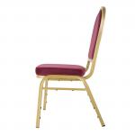 Bolero DY695 - 2 Pack - Regal Banquet Chairs - Claret 