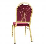 Bolero DY695 - 2 Pack - Regal Banquet Chairs - Claret 