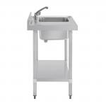 Vogue Single Sink Left Hand Drainer 1200mm – DY822.