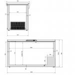 Elcold EL53SS Chest Freezer With Stainless Steel Lid - 527 Litre