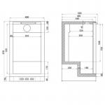 Elstar EM131 Commercial Single Door Bottle Cooler