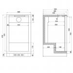 Elstar EM131 Commercial Single Door Bottle Cooler