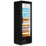 Elstar EM300 Upright Single Door Black Bottle Cooler