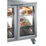 Foster EP1/2G 12-137 Refrigrerated Prep Counter with Glass Door