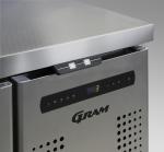 Gram Gastro 08 F 1808 CSG A DL DR C2 2 Door Freezer Prep Counter  - Reach In Counter, 2/1 GN Deep