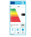 Gram Professional Compact F200 White Freezer