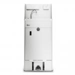 IMC IMClean F63/502 Foot Operated Mobile Warm Water Handwash Station - With Splashback, Soap Dispenser & Paper Towel Holder
