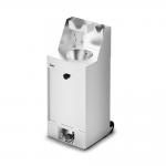 IMC F63/503 Foot Operated Mobile Hand Wash Station - With Splashback, Soap Dispenser & Paper Towel Holder