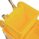 Jantex Kentucky Mop Bucket and Wringer 20Ltr Yellow - F951