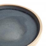 Olympia Canvas FA300 Flat Round Plates Blue Granite (Pack of 6) 180mm 