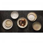 Olympia Canvas FA328 Flat Round Plates Murano White (Pack of 6) 180mm