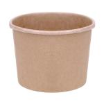 Fiesta Compostable Soup Containers 98mm 340ml/12oz (Pack of 500) - FB162