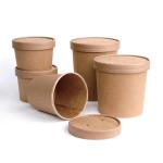 Fiesta Compostable Soup Containers 118mm 740ml/26oz (Pack of 500) - FB162