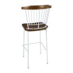 Bolero Scandi High Stools White (2 Pack)