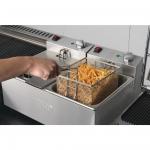 Buffalo FC257 Twin Tank Twin Basket Countertop Fryer 2x 5Ltr 2x 2.8kW