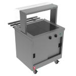 Falcon Vario-Therm 2 Hot Top Mobile Servery Counter With Heated Gantry