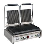 Buffalo FC383 Double Ribbed Contact Grill