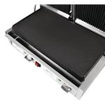 Buffalo Double Ribbed Top Contact Grill  FC385